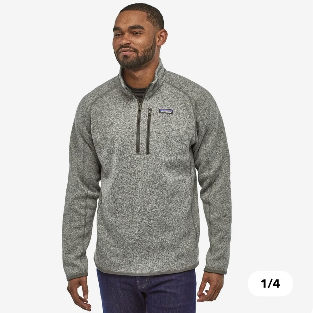 ❣️SOLD❣️Men's Patagonia Better Sweater 1/4-Zip Fleece - Picture 13 of 15